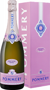 Розовое Брют Игристое вино Pommery Rose Royal Champagne AOC 0.75 л Gift Box