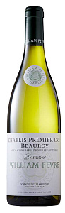 Белое Сухое Вино Chablis Premier Cru Beauroy William Fevre 2021 г. 0.75 л