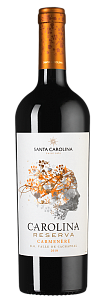 Красное Сухое Вино Carolina Reserva Carmenere 2018 г. 0.75 л