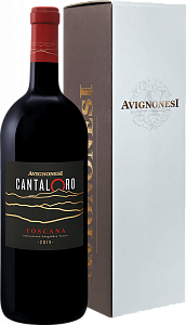Красное Сухое Вино Avignonesi Cantaloro Toscana IGT Biodynamic 2016 г. 1.5 л Gift Box