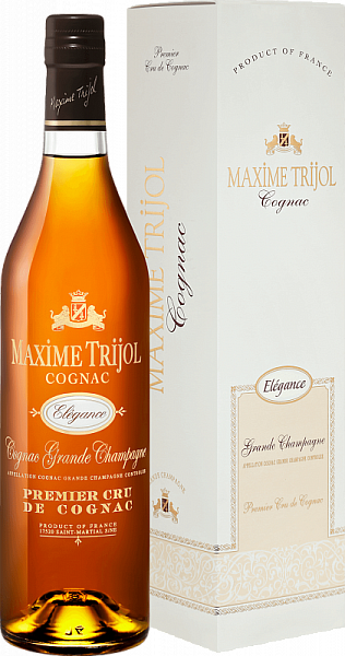 Коньяк Maxime Trijol Elegance Grande Champagne Premier Cru 2016 г. 0.7 л Gift Box