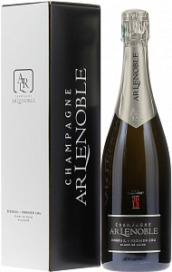 Белое Экстра брют Шампанское Champagne AR Lenoble Bisseuil Premier Cru Blanc de Noirs 2013 г. 0.75 л Gift Box