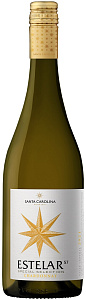 Белое Сухое Вино Santa Carolin Estelar Chardonnay 0.75 л