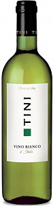 Белое Сухое Вино Tini Bianco 0.75 л