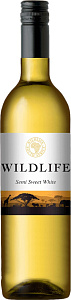 Белое Полусладкое Вино Wild Life White Semi Sweet 0.75 л