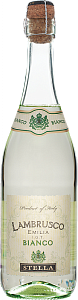Белое Полусладкое Жемчужное вино Stella Lambrusco 0.75 л