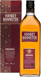 Виски Hankey Bannister Original 0.5 л в подарочной упаковке