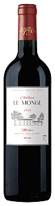 Красное Сухое Вино Chateau Le Monge Medoc 0.75 л