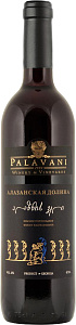 Красное Полусладкое Вино Palavani Alazani Valley 0.75 л