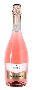 Розовое Брют Игристое вино Prosecco Rose 0.75 л