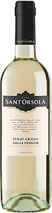Белое Сухое Вино Fratelli Martini Sant'Orsola Pinot Grigio delle Venezie 0.75 л