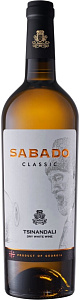 Белое Сухое Вино Sabado Classic Tsinandali 0.75 л