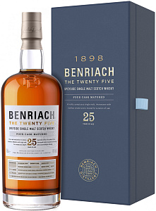 Виски Benriach 25 years old 0.7 л Gift Box