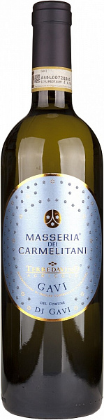 Вино Masseria dei Carmelitani Gavi di Gavi DOCG 2021 г. 0.75 л