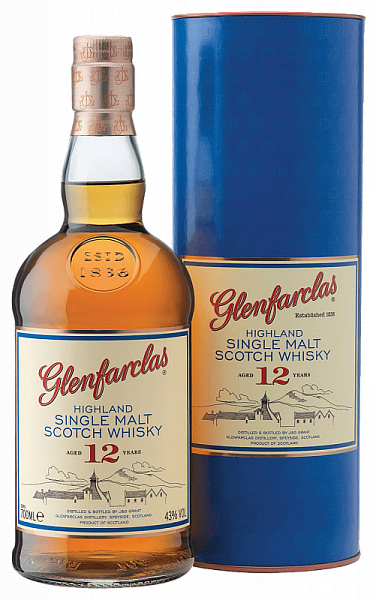 Виски Glenfarclas 12 Years Old Single Malt Scotch 0.7 л Gift Box
