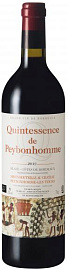 Вино Quintessence de Peybonhomme Blaye-Cotes de Bordeaux AOC 2020 г. 0.75 л