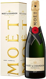 Шампанское Moet & Chandon Imperial 0.75 л Gift Box