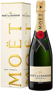 Белое Брют Шампанское Moet & Chandon Imperial 0.75 л Gift Box