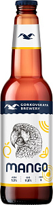 Пиво Gorkovskaya Brewery Wheat Mango Glass 0.44 л