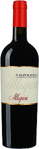 Красное Сухое Вино Allegrini Valpolicella DOC 2019 г. 0.75 л