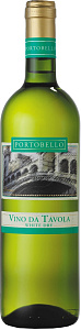 Белое Сухое Вино Portobello Vinispa 0.75 л