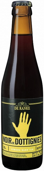 Пиво De Ranke Noir De Dottignies Glass 0.33 л