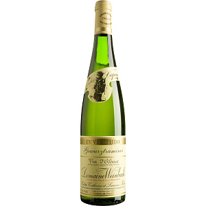 Белое Полусладкое Вино Domaine Weinbach Gewurztraminer Cuvee Theo 2015 г. 0.75 л