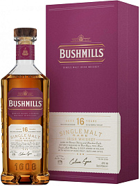 Виски Bushmills 16 Years Old 0.7 л Gift Box