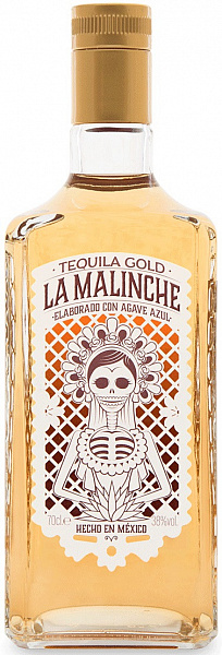 Текила La Malinche Gold 0.7 л