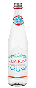 Вода газированная Aqua Russa Glass 0.5 л 12 шт.
