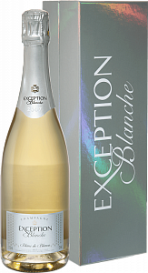 Белое Брют Игристое вино Mailly Grand Cru Exception Blanche Blanc De Blancs Millesime Champagne AOC 0.75 л Gift Box