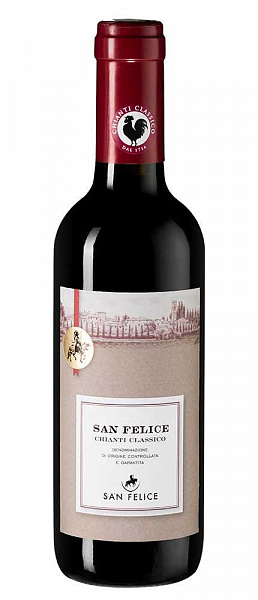 Вино Chianti Classico Agricola San Felice 2018 г. 0.375 л
