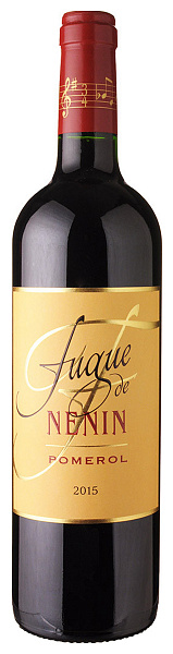 Вино Fugue De Nenin Pomerol 2015 г. 0.75 л