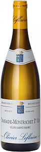 Белое Сухое Вино Chassagne-Montrachet Premier Cru Clos Saint Marc Olivier Leflaive Freres 2020 г. 0.75 л