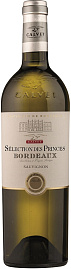 Вино Calvet Selection Des Princes Blanc Bordeaux 0.75 л