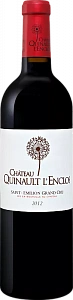 Красное Сухое Вино Chateau Quinault L'Enclos Saint-Emilion Grand Cru Classe 2012 г. 0.75 л