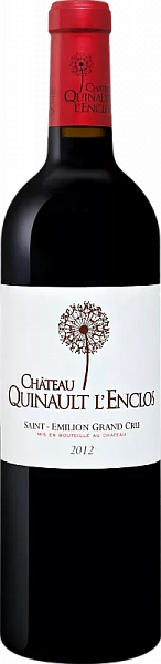 Вино Chateau Quinault L'Enclos Saint-Emilion Grand Cru Classe 2012 г. 0.75 л