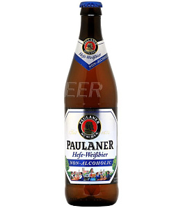 Пиво безалкогольное Paulaner Hefe-Weissbier Glass 0.5 л