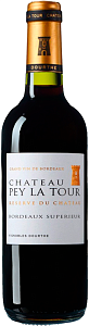 Красное Сухое Вино Chateau Pey La Tour Reserve du Chateau Bordeaux Superieur 2015 г. 0.375 л