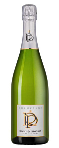 Белое Брют Шампанское Blanc de Noirs Regny & Pidansat 2018 г. 0.75 л