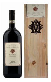 Вино Mauro Molino Barolo 1.5 л в подарочной упаковке