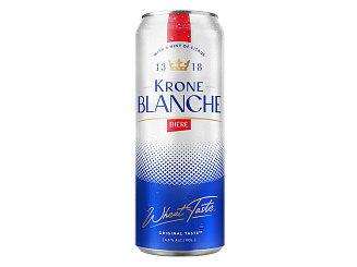 Пиво Krone Blanche Biere Can 0.45 л