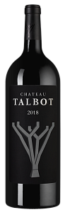 Красное Сухое Вино Chateau Talbot 2018 г. 1.5 л