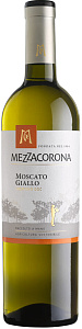 Белое Сладкое Вино Mezzacorona Moscato Giallo Trentino DOC 0.75 л