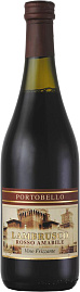 Игристое вино Portobello Lambrusco Rosso Emilia 0.75 л