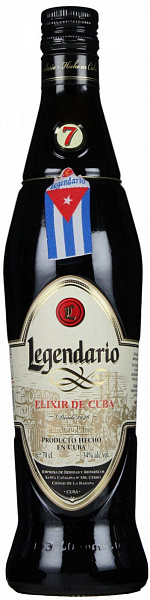 Ром Legendario Elixir de Cuba 0.7 л