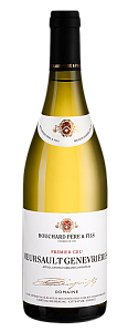 Белое Сухое Вино Meursault Premier Cru Genevrieres 2017 г. 0.75 л