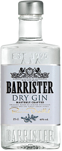 Джин Barrister Dry Gin 0.25 л