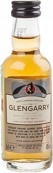 Виски Glengarry Blended 0.05 л