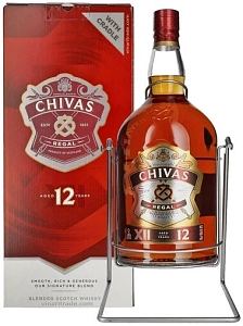 Виски Chivas Regal 12 Years Old on the swing 4.5 л Gift Box
